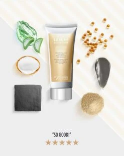 Beautifying Mask Collagen, Beta Carotene And Seaweed -Glow Haven Shop 62bd6b7086e34 Premier facial mask with beneficial Dead Sea Minerals