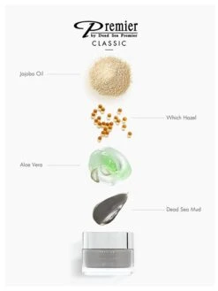 Dead Sea Mud Mask -Glow Haven Shop 63144f64e10fc Premier Dead Sea facial mud mask